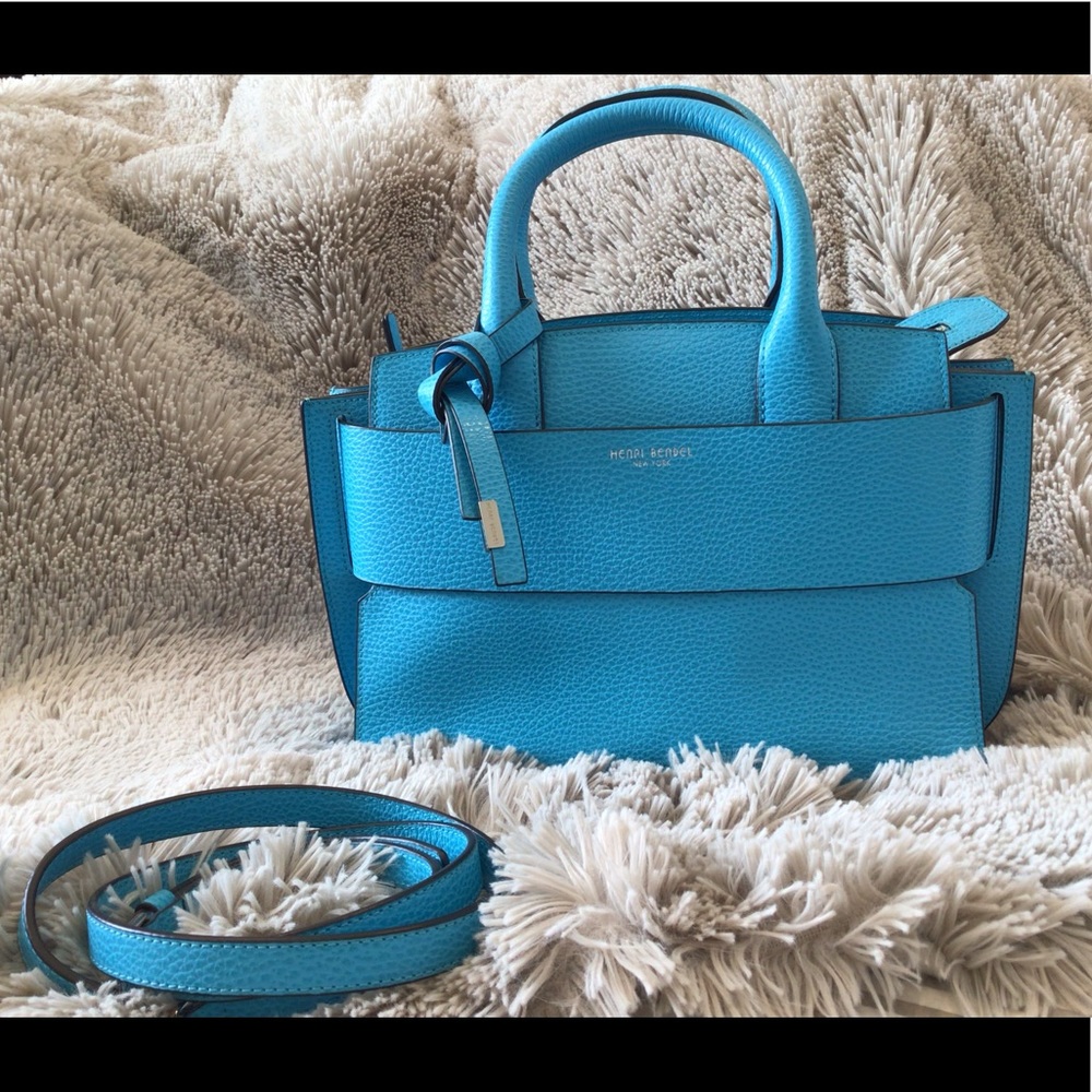Henri Bendel Vibrant Blue Mini Bag